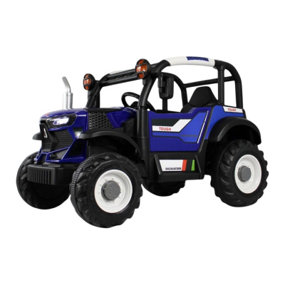 Детский электромобиль RiverToys B222CP синий 01